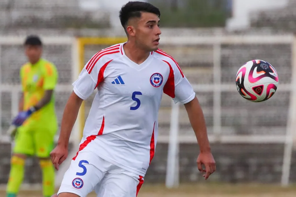 Garguez es un fijo en La Roja Sub 20. | Foto: Photosport