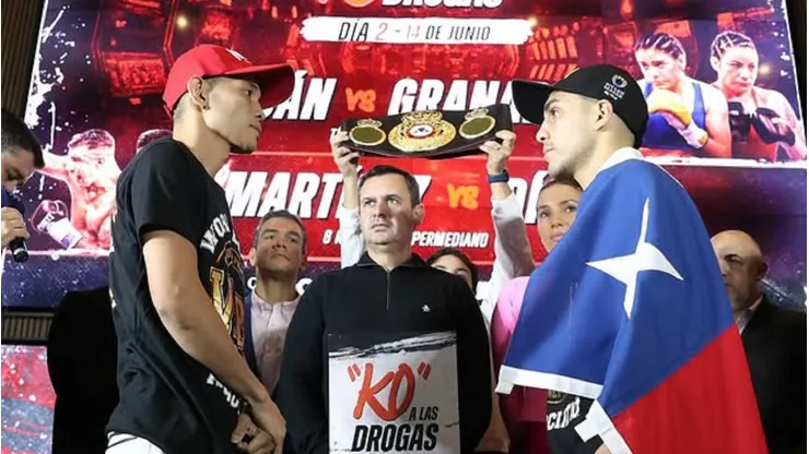 Andrés Campos y Nonito Donaire se verán las caras este sábado 14 de junio.