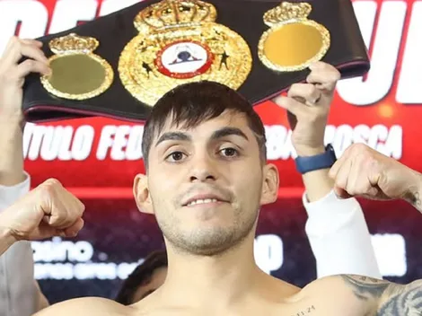 Andrés Campos da el peso y está listo para hacer historia