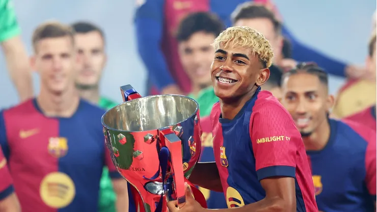 Lamine Yamal, uno de los grandes ausentes de la cita planetaria de clubes (Photo by Florencia Tan Jun/Getty Images)