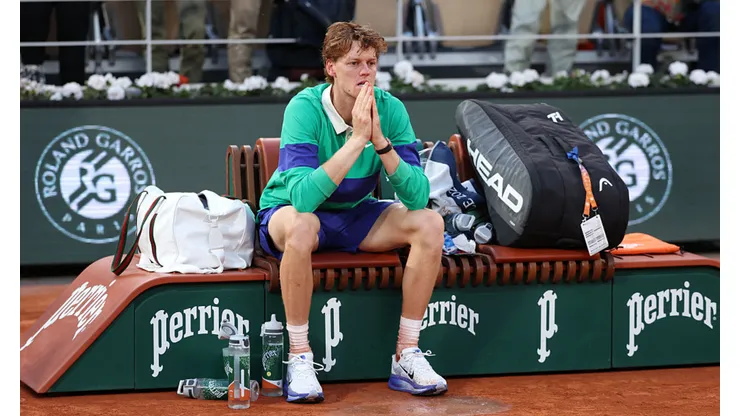 Jannik Sinner no olvidará la derrota ante Carlos Alcaraz en Roland Garros (Getty Images).