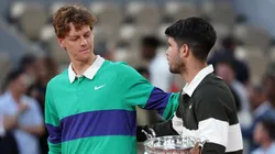 Jannik Sinner y Carlos Alcaraz están en el radar de joven estrella del tenis, quien ya los quiere enfrentar en el circuito. (Foto: Getty)