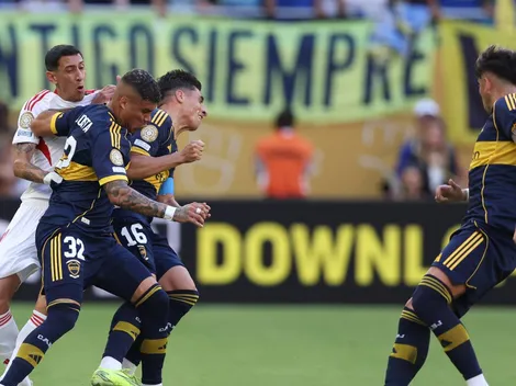 Palacios fue fundamental en el primer gol de Boca