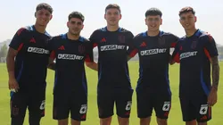 Promesa de Universidad de Chile no se queja de las pocas oportunidades.