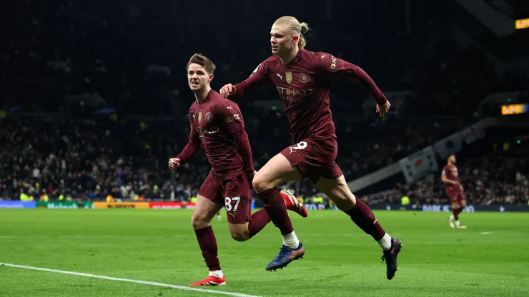 Erling Haaland, el delantero de Manchester City, favorito para marcar contra Wydad AC.