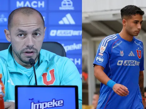 Díaz aconseja a Assadi y los juveniles de la U en plena crisis