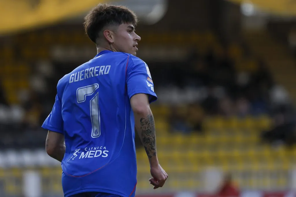 Maximiliano Guerrero realizó un polémico gesto en la caída de Universidad de Chile ante Coquimbo Unido.
