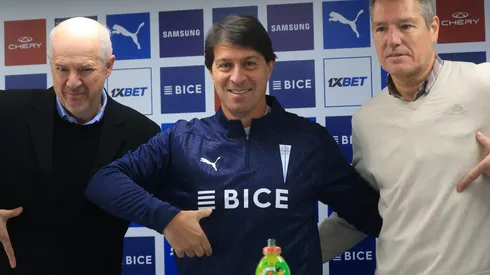 Daniel Garnero fue presentado esta tarde como nuevo DT de la UC (Foto: Javier Salvo/Photosport)