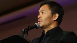 Manny Pacquiao sorprende a sus fans: el filipino seguirá ligado al boxeo y pretende realzar su promotora (Photo by Ed Mulholland/Getty Images)