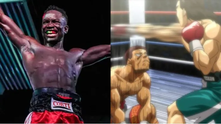 Boxeador intentó el frog punch de Hajime No Ippo y ganó por DU.
