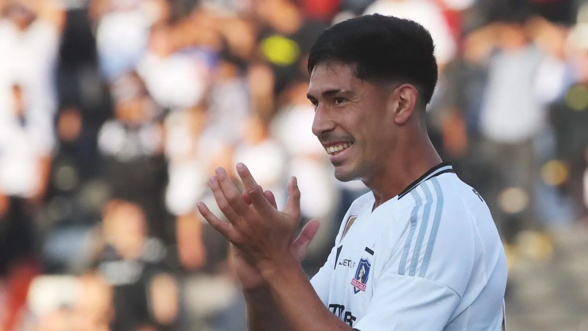 Salomón Rodríguez lleva solo dos goles en Colo Colo. (Foto: Jonnathan Oyarzún/Photosport)