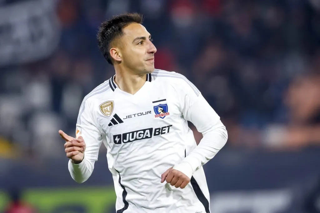 Javier Correa se puede perder el clásico de Colo Colo ante Universidad Católica en caso de recibir amarilla ante Audax Italiano. (Foto: Photosport)