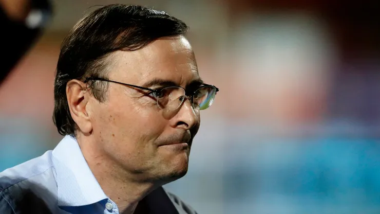 Jorge Segovia se compromete con hinchas de Unión Española. (Foto: Photosport)