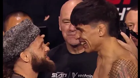 La Jaula Bahamondes y Rafael Fiziev ya tuvieron su tradicional cara a cara.