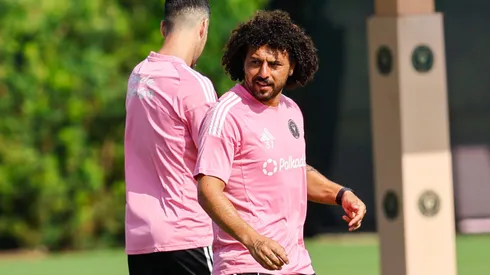 Maximiliano Falcón sosprendió con su automóvil en Inter Miami.