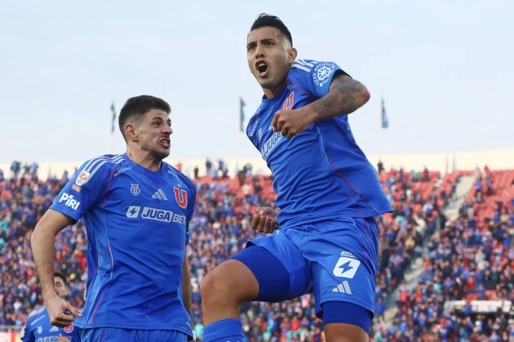 La U vuelve a los abrazos tras vencer a Deportes Iquique en el Nacional.