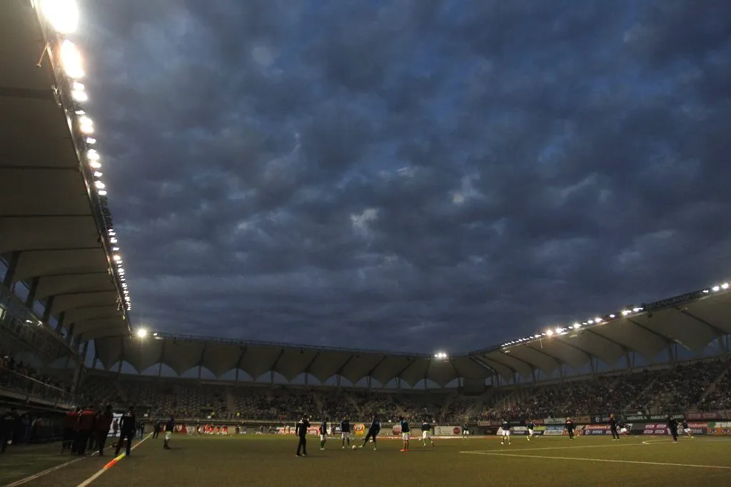 El Bicentenario de La Florid a alberga a Audax Italiano vs Colo Colo. (Foto: Marcelo Hernández/Photosport)