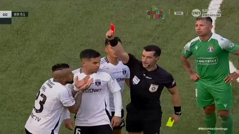 ¡Arturo Vidal se fue expulsado! (Captura).