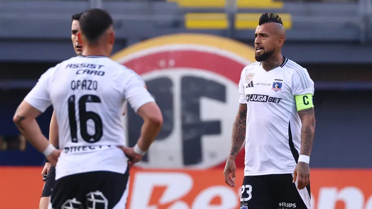 Arturo Vidal se perderá el clásico ante la UC (Photosport).