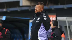Jorge Almirón fue duramente criticado por la derrota de Colo Colo (Photosport).