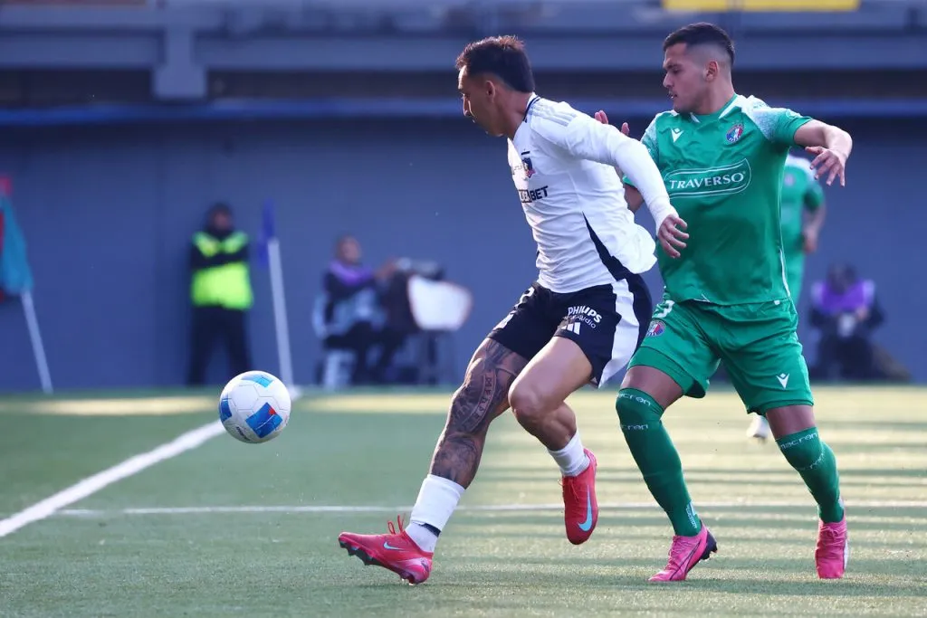 Colo Colo cayó en el epílogo ante Audax. | Foto: Photosport