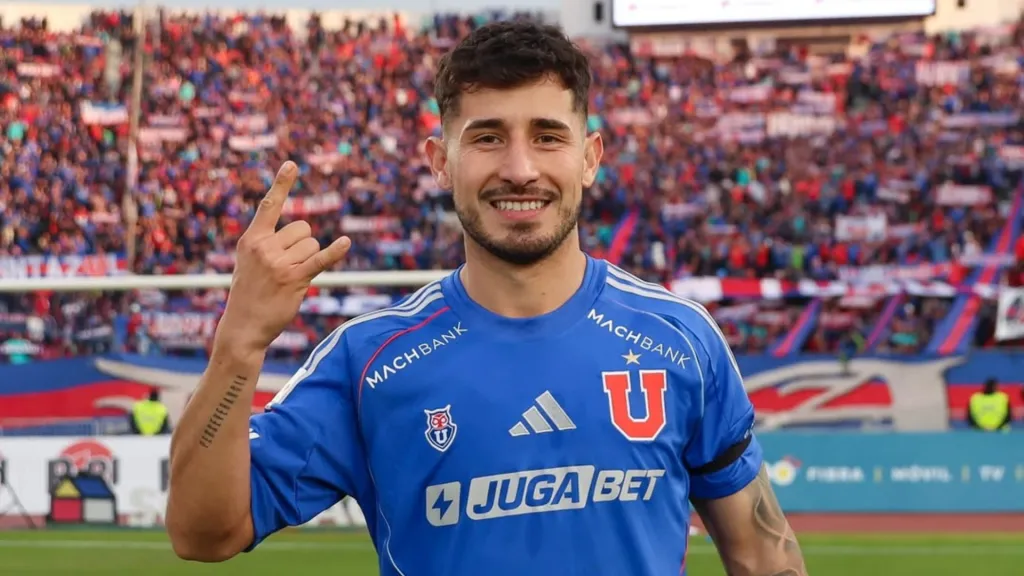Nicolás Fernández se recuperó de un desgarro en Universidad de Chile.