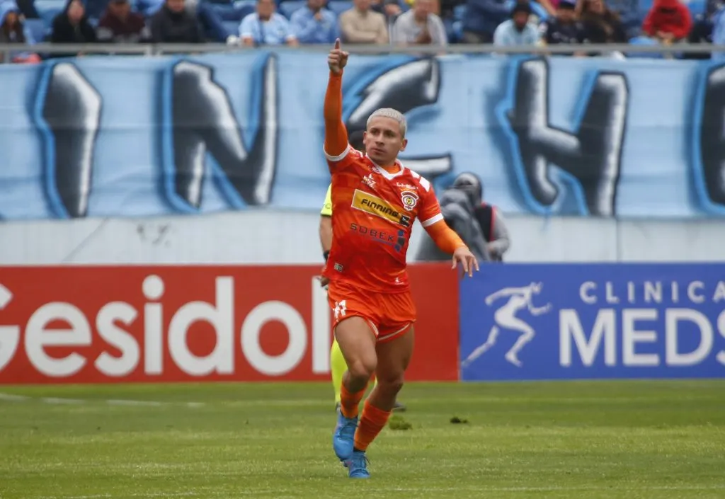 Donadell jugó 11 partidos con Cobreloa: convirtió tres goles y dio una asistencia |  Jose Robles/Photosport