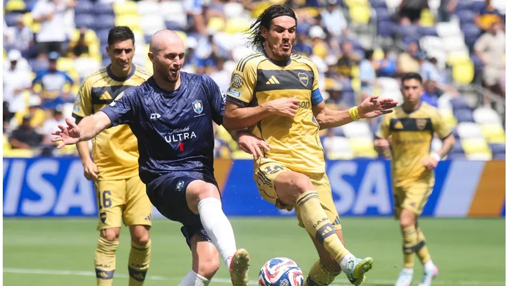 Partido entre Boca y Auckland City por el Mundial de Clubes.