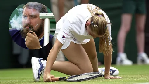 Jelena Dokic fue víctima de años de violencia por parte de su padre, Damir (Getty Images).
