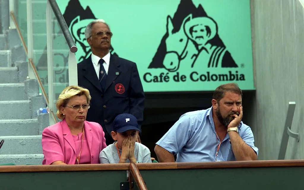 Hace unas semanas, la extenista confirmó la muerte de su padre, Damir Dokic (Getty Images).
