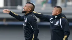 Arturo Vidal sigue generando polémicas en Colo Colo (Photosport).