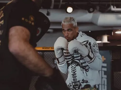 UFC 317: Increíbles imágenes de Charles Oliveira cortando peso