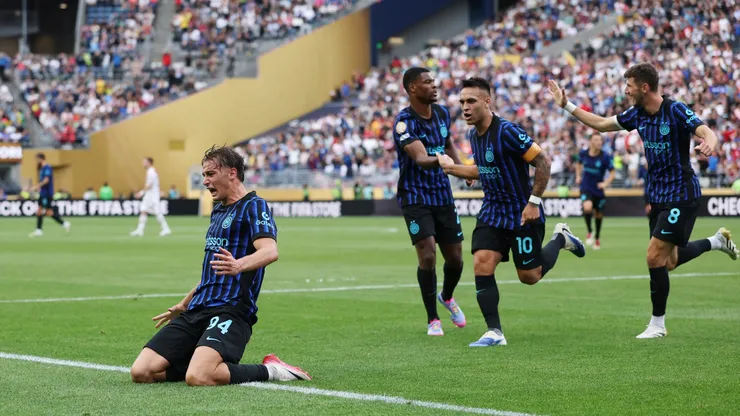 Esposito abrió el marcador para Inter en la fecha 3 contra River Plate.