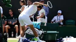 Daniil Medvedev se fue en primera ronda de Wimbledon (Getty Images).