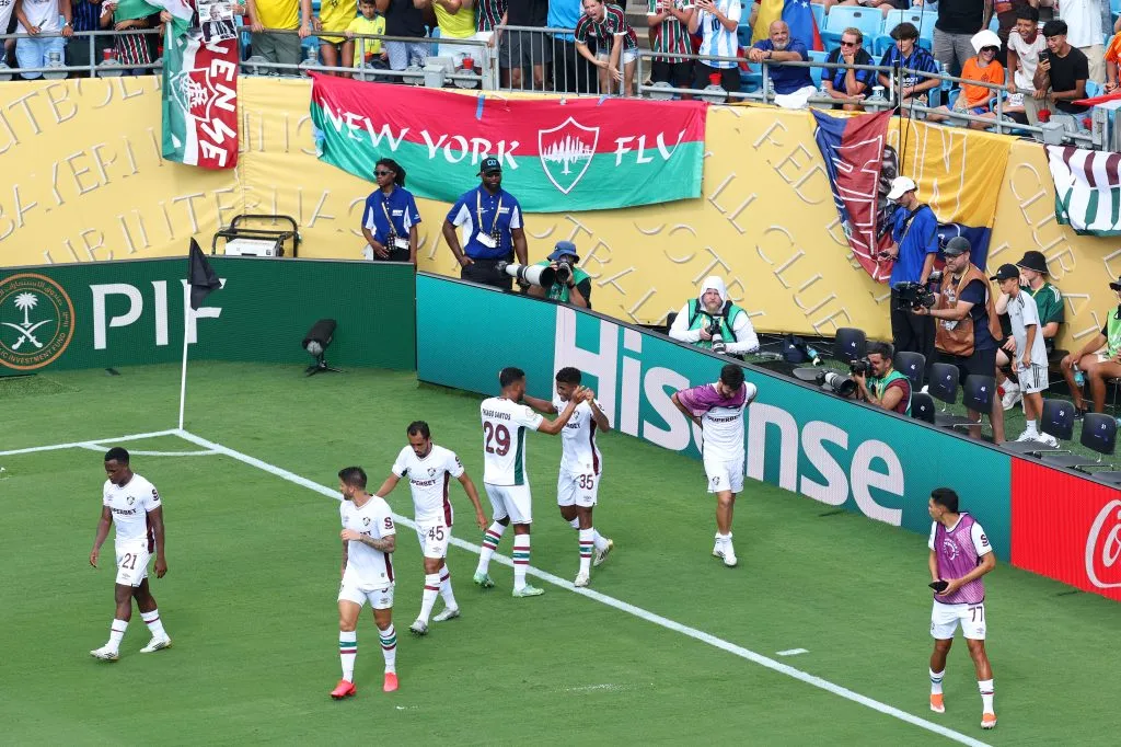 Fluminense festeja en Charlotte