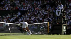 Fabio Fognini jugó su último partido en Wimbledon (Getty Images).