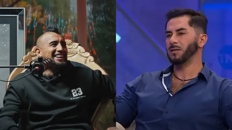 Arturo Vidal volvió a burlarse de Johnny en su podcast (Captura).