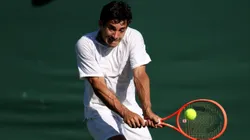 Cristian Garin salta a la cancha en Wimbledon a un importante partido