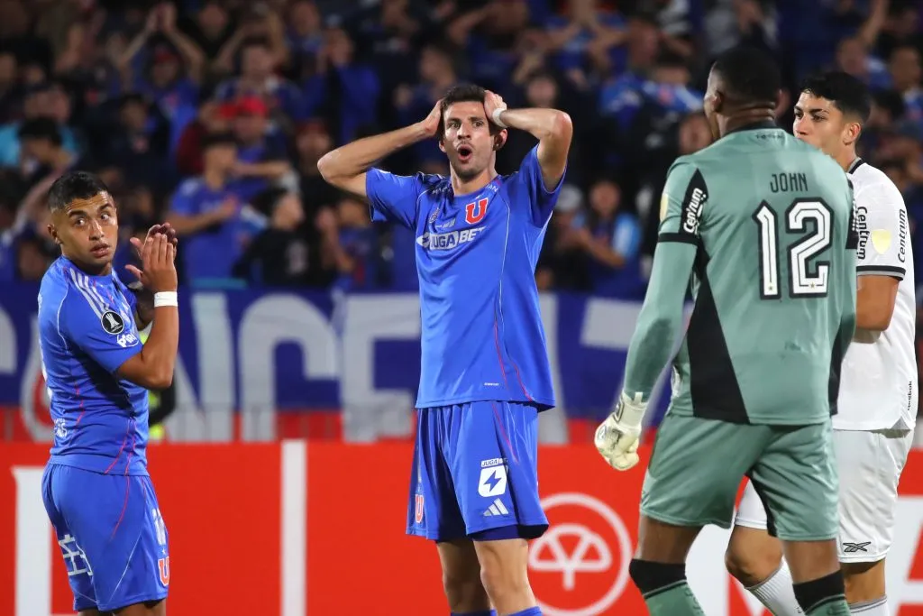 Lucas Di Yorio asumió la falta de efectividad en Universidad de Chile.