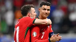 CR7 despidió a Diogo Jota.