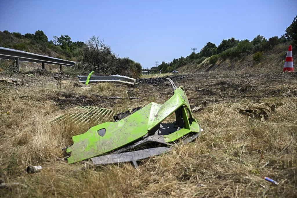 Así quedó el lugar tras el lamentable accidente de Diogo Jota | FOTO: Octavio Passos/Getty Images)