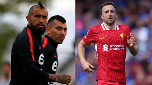 Vidal y Medel se sumaron a las condolencias.