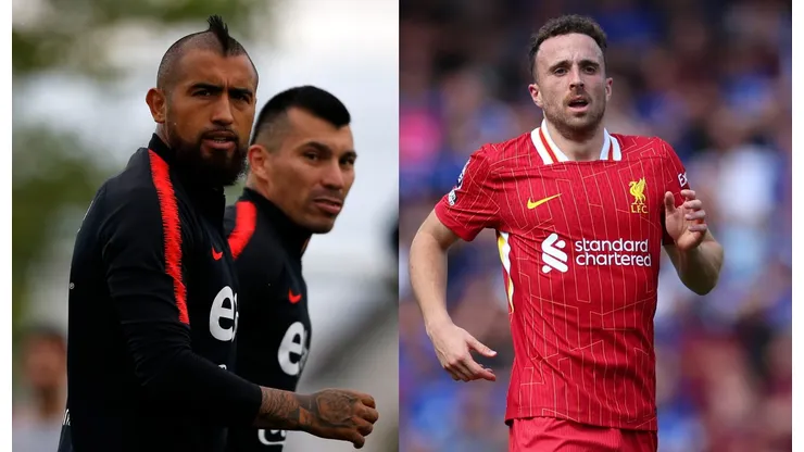 Vidal y Medel se sumaron a las condolencias.
