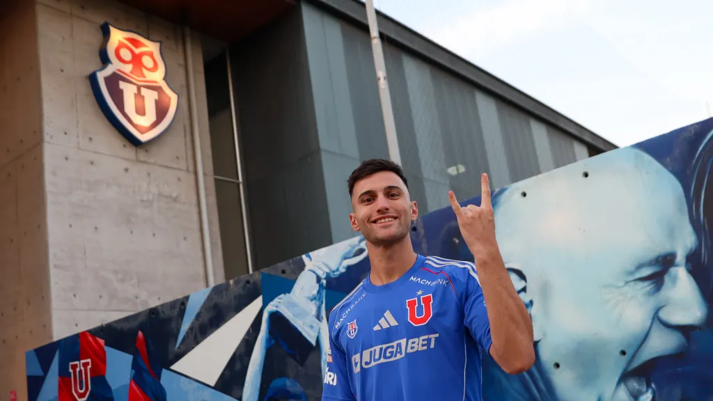 Felipe Salomoni es el primer fichaje de Universidad de Chile para el segundo semestre de 2025. (Créditos: Comunicaciones UCH)