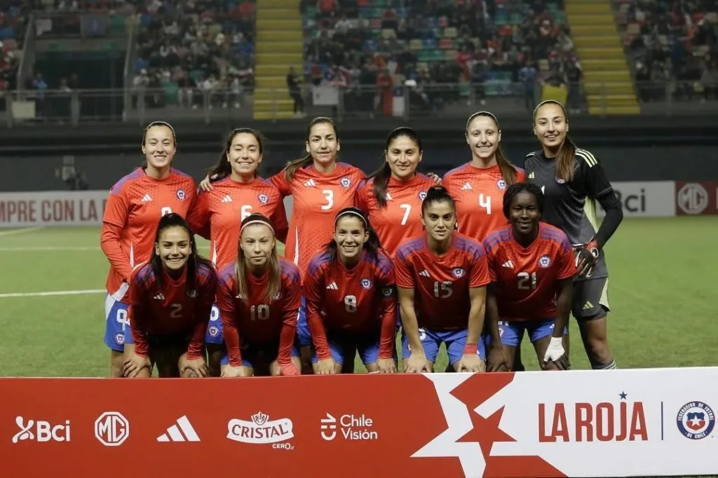 La Roja Femenina logra una goleada en la previa a su participación en la Copa América (Foto: I. Irribarren – Comunicaciones FFCH)