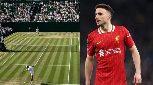 El gesto fue autorizado por la organización del torneo.