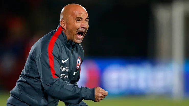 El desahogo de Jorge Sampaoli tras el título de La Roja en la Copa América 2015.
