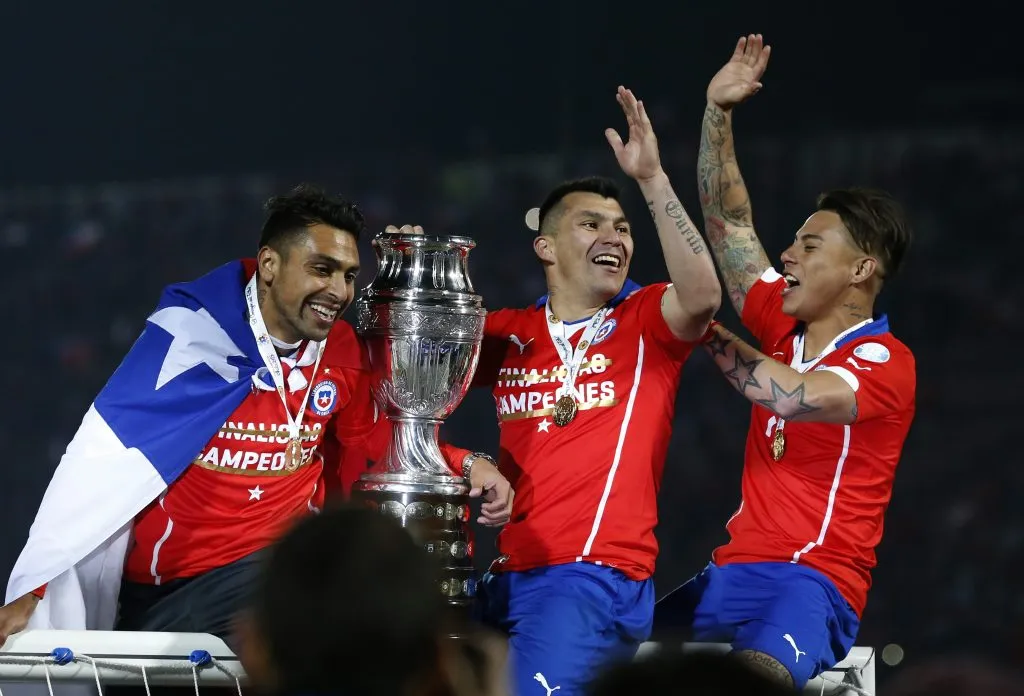 Chile se consagró en la Copa América 2015. (Foto: Photosport)