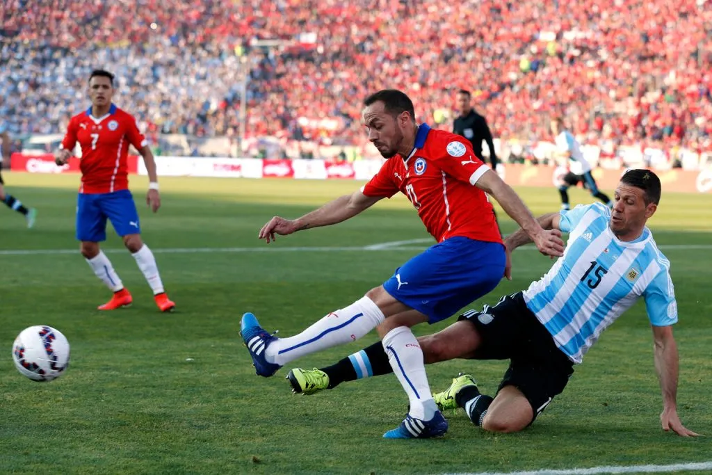 Díaz era el encargado del quinto penal | Foto: Photosport