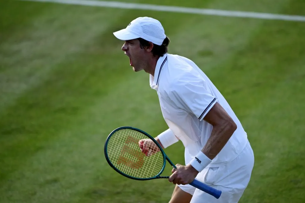 Continúa el sueño de Nicolás Jarry en Wimbledon | FOTO: Hannah Peters/Getty Images
